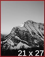 Vista 229 de Frame It Easy Marco de metal rojo de 24 x 36 pulgadas (Hanover)