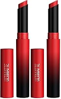 Vista 26 de Maybelline Color Sensational Ultimatte Lápiz labial mate sin secado, pigmento de color intenso, Más Malva, Rosa Malva Púrpura, 1 pieza