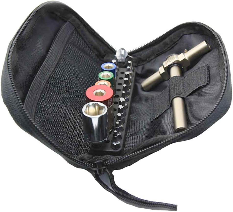 Fix It Sticks FISTLS11-MTD 65, 45, 25, 15 Inch Lbs Torque Limiter Kit with 16 Bit Drivers with Modular T-Drive in Zippered Deluxe Case : Sports & Outdoors