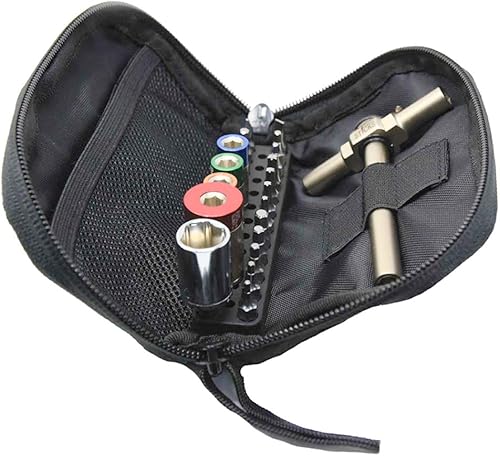 Miniatura 9 de Fix It Sticks FISTLS11-T Kit de limitador de par de torque de 65, 45, 25, 15 pulgadas libras con llave en T de 16 bits y funda de lujo con cremallera