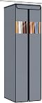 Zilink Sacs à costume pour rangement 40" Sacs de rangement suspendus pour rangement avec fenêtre claire Space Sauver des sacs de rangement pour vêtements, chemises, jupes courtes, Beige, 2-Pack