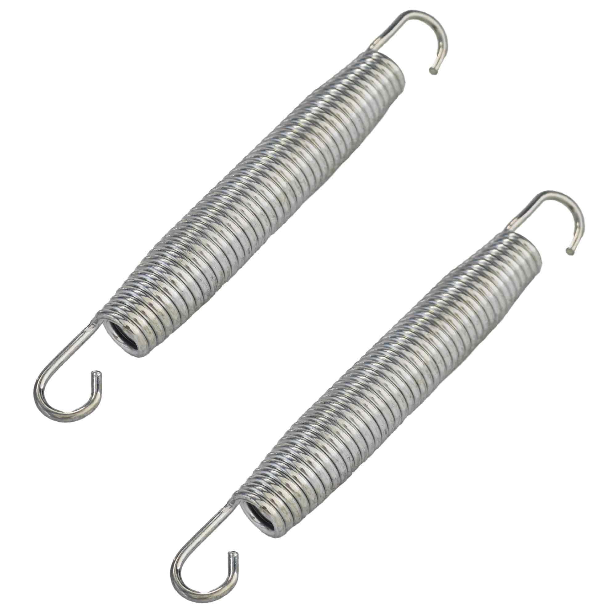2Pcs Extended Tension Spring Wire Diameter 0.12", OD 0.87", Free Length 5.5" Steel Compressed Springs Heavy Duty with Dual Hook or Replacement Parts,Machinery Furniture — Amazon image 5