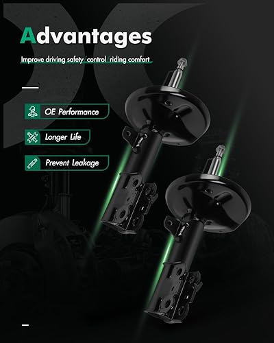 Miniatura 3 de SCITOO Juego de 2 amortiguadores delanteros para ES300, amortiguadores y puntales para 97 98 99 00 01 para Lexus ES300,97 98 99 00 01 02 03 para