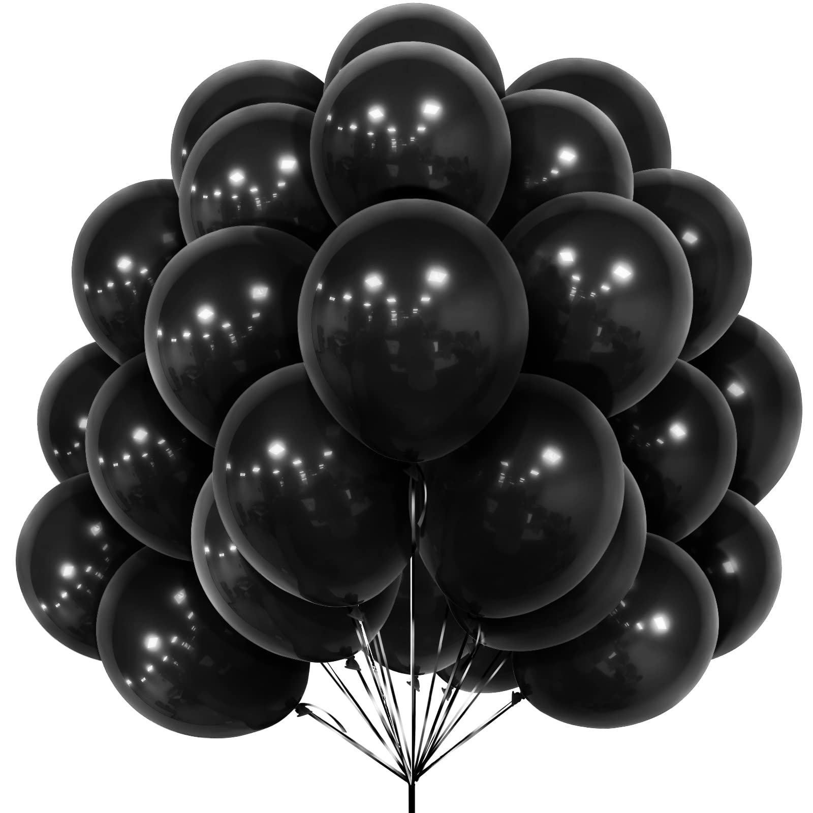 iZoeL Halloween Decorazioni Palloncini Halloween, Ghirlanda Fantasma Tovaglia di Zucca Palloncini Stoffa Nero Spirale Sospesa, Decorazioni Casa/Interni/Esterni/Casa Stregata/Giardino