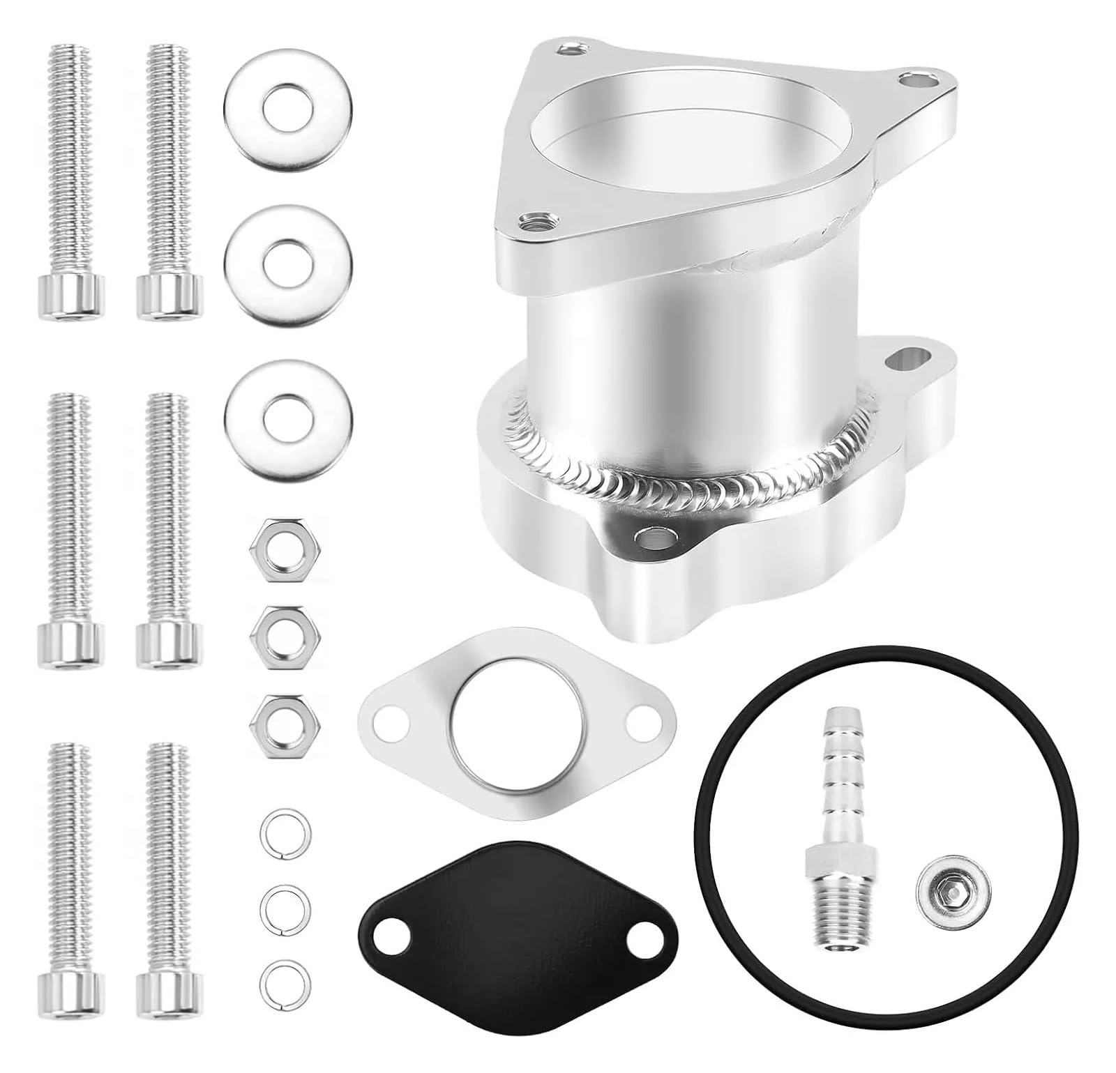Valvola Ricircolo Gas Scarico Kit Tubo Ricambio Per Gruppo Valvola EGR Per Auto Per VW Lupo Per Golf Per Beetle Per Polo Per Passat Per Touran Valvole EGR