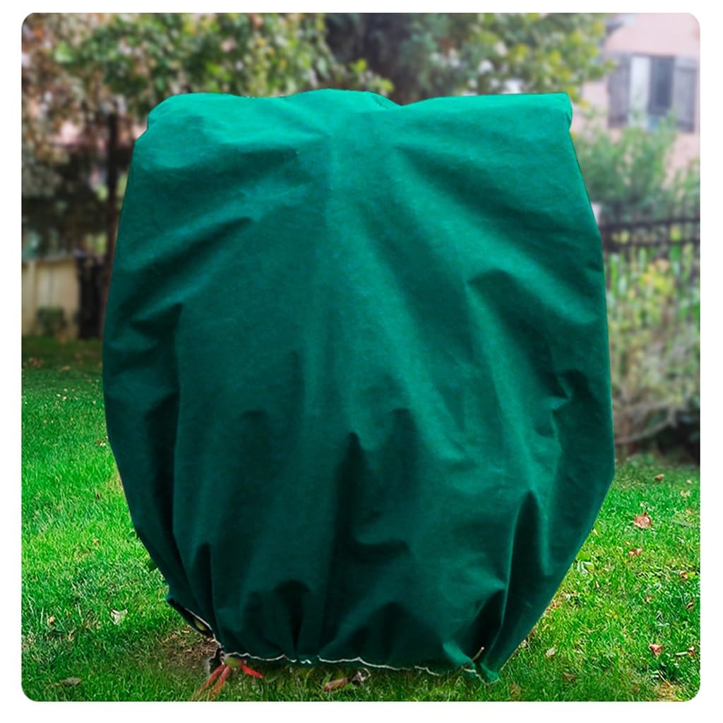 Genérico Cubierta Protectora Invernal Impermeable para Plantas, Antihelada para Macetas, Arbustos y Matas, 1x1.5m