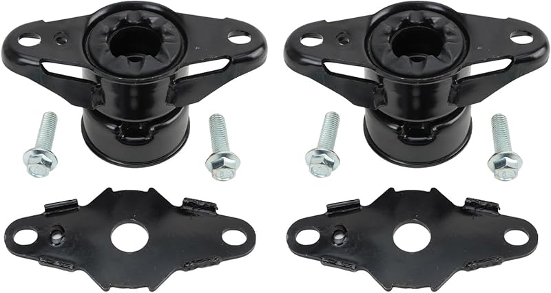 Kit de coxins superiores dos amortecedores traseiros TRQ para Dodge Durango e Jeep Grand Cherokee – 2 peças