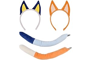 Adorable Dog Ears and Tail Set for Exciting Halloween and Christmas Adventures