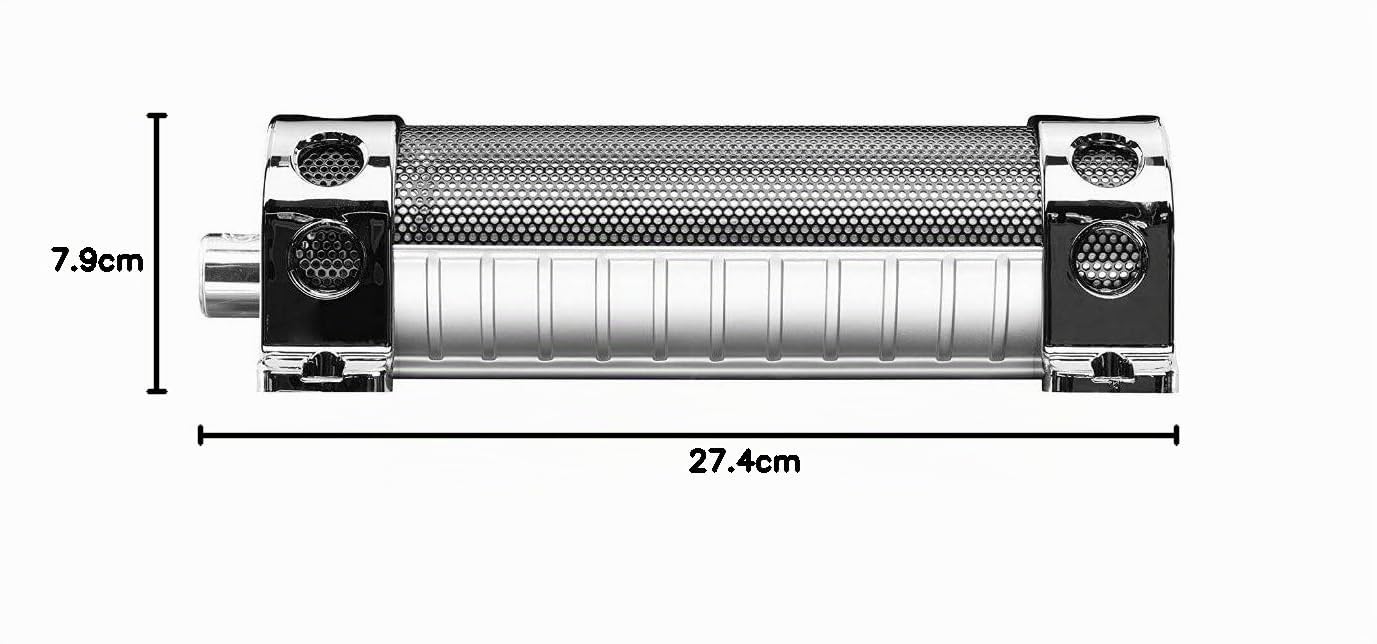 1 condensatore compatibile con BOSS AUDIO SYSTEMS CAP18 CAP 18 ibrido 18 farad impianti fino a 18000 watt rms capacitor voltometro digitale, 1 pezzo