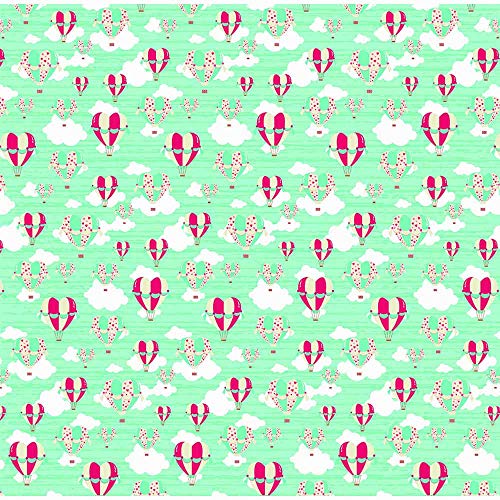 Folha Scrapbook Mini Básico Momentos de Amor Balões Ref.21168-SMB047 Toke e Crie