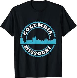 Columbia Missouri T-shirt Boone County Gift Hometown