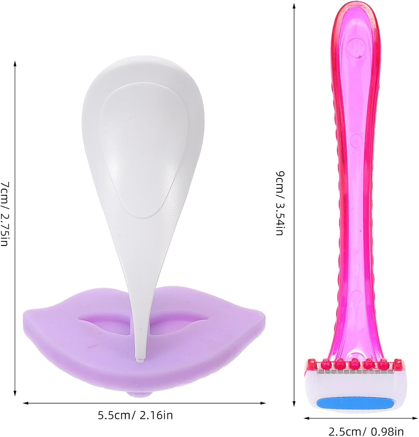VALICLUD 5sets Female Shaver Tool Precision Trimming Stencil for Intimate Grooming Design for Safe Hair Removal for Bikini Area and Personal Care Needs