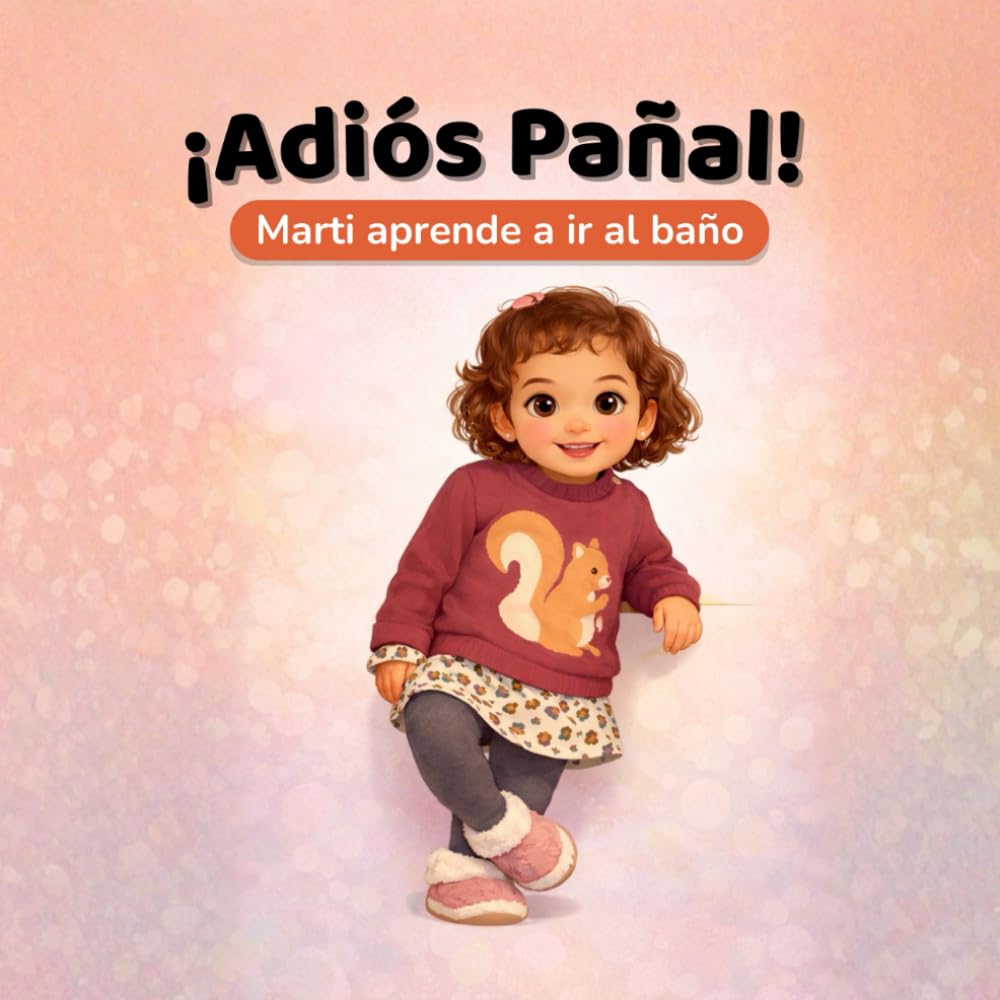 ¡Adiós Pañal! Marti aprende a ir al baño.: Un cuento para ayudar a los peques a aprender sin prisas.