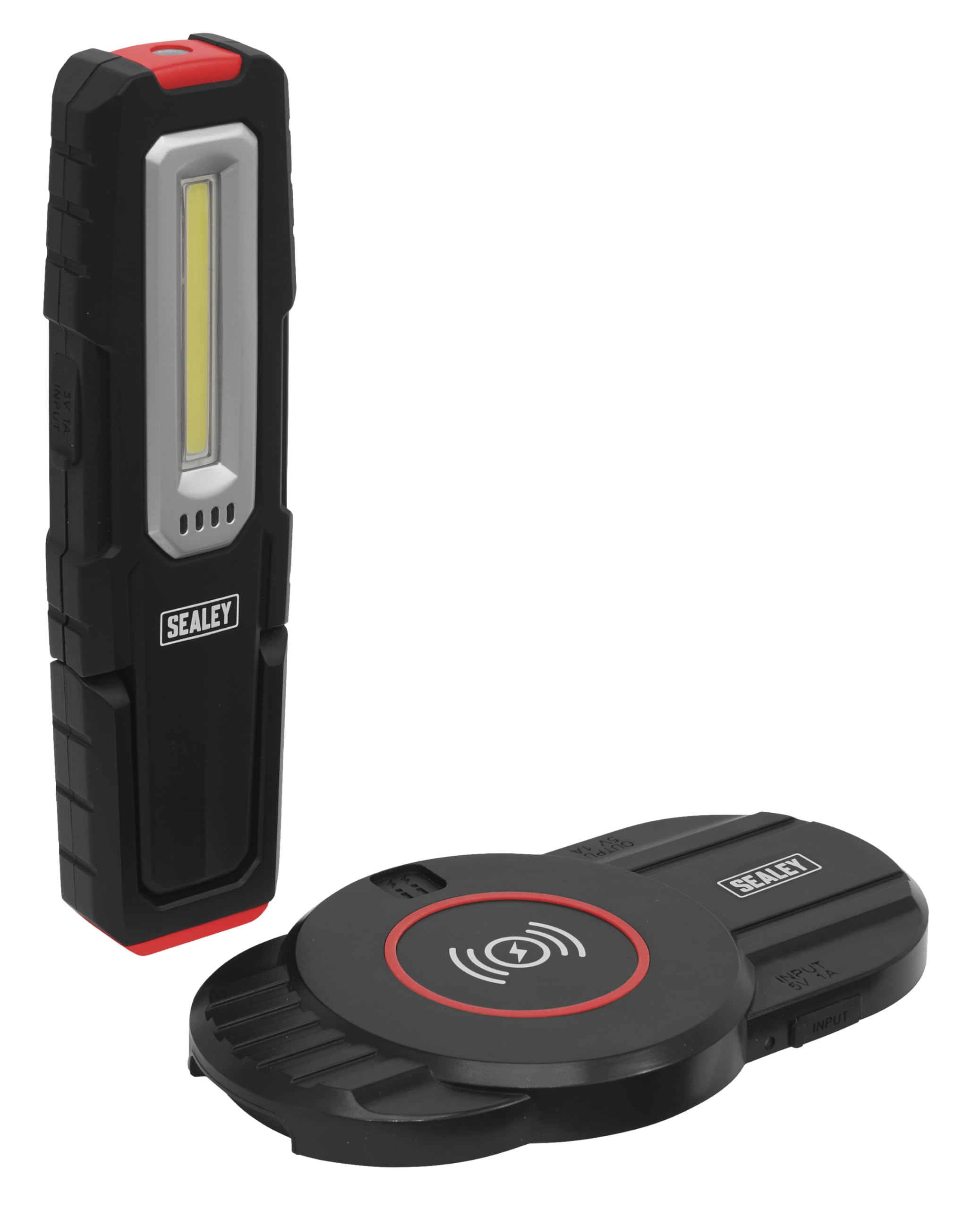 Sealey Inspection Light 5W & 1W COB LED & Single Wireless Charging Base