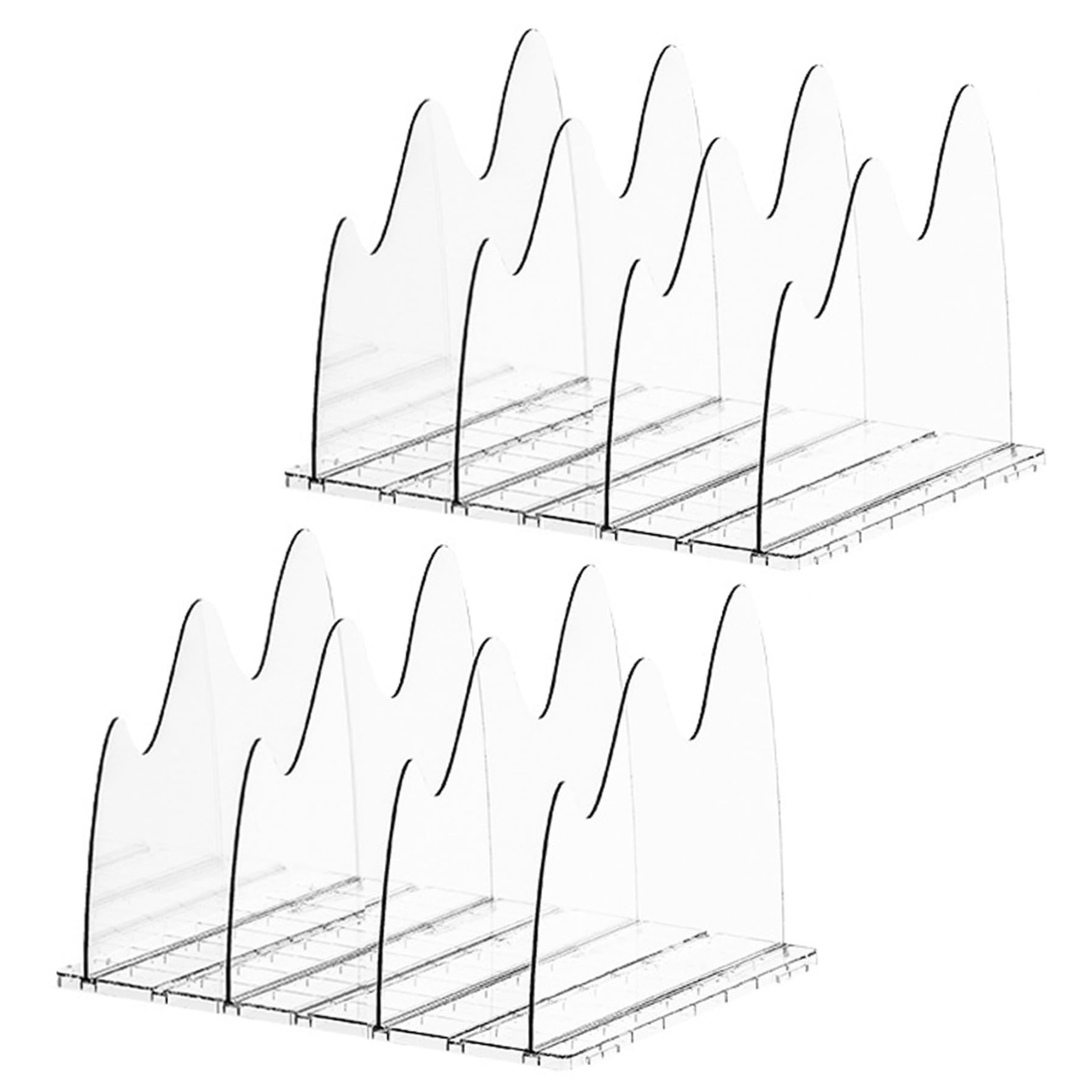 Organisateur sac en acrylique et rangement placard modulable pour étagère