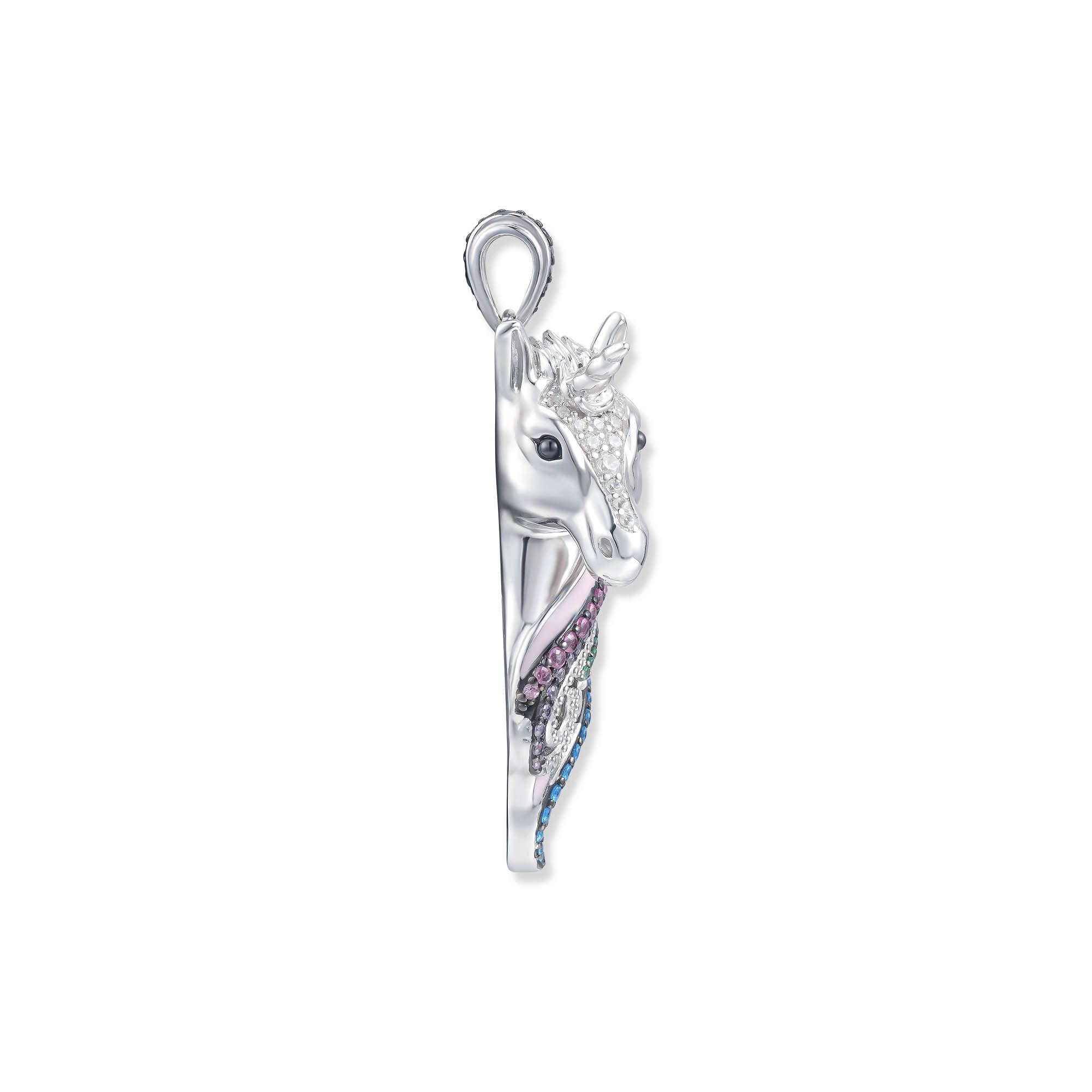 Seinerzeit FLORA & FAUNA Aurelia Einhorn Anhänger | Schmuckstück für Damen,