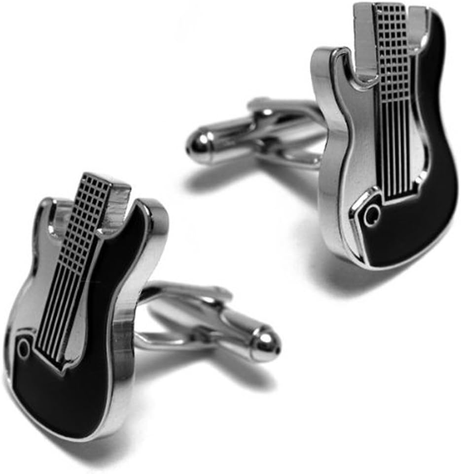 Cufflinks - Black Guitar main image 1
