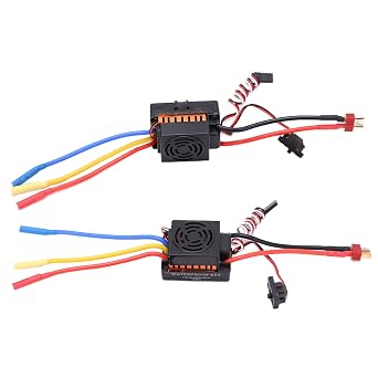 F540 4370KV Brushless Motor Set with 60A ESC and Programming Card for 10 RC Car Performance