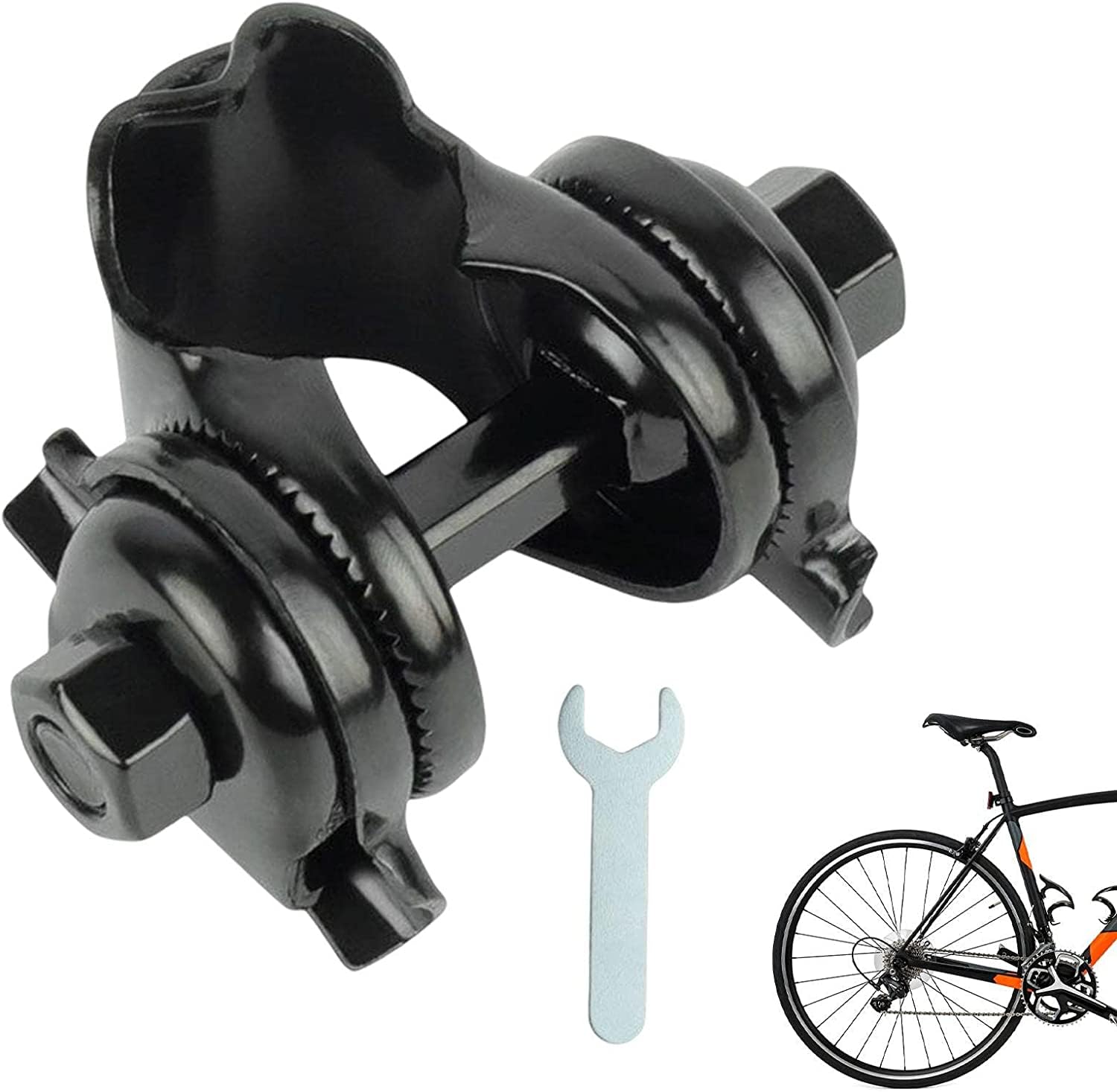 自転車用パーツセット サドル グリップ ペダル クランプ　シートクランプ Amazon.co.jp: 自転車サドルクランプ固定クリップ,サドルシート