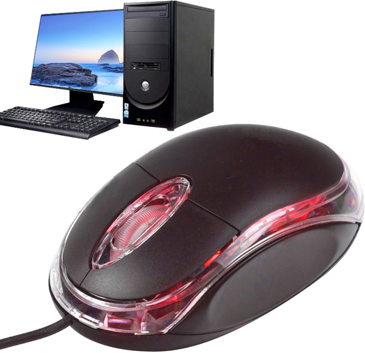 Amazon.com: Portable Game Mechanical Mousee | Ergonomic Design Portable ...