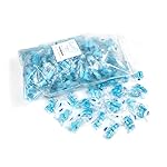 Quality Foam Earplugs - 200 Pairs Bulk Pack - Ideal Ear Plugs for Sleeping, Noise Cancelling, Snoring, Travel, Shooting, Study, Work, Construction, and Safety Hearing Protection - 32 dB NRR - Blue