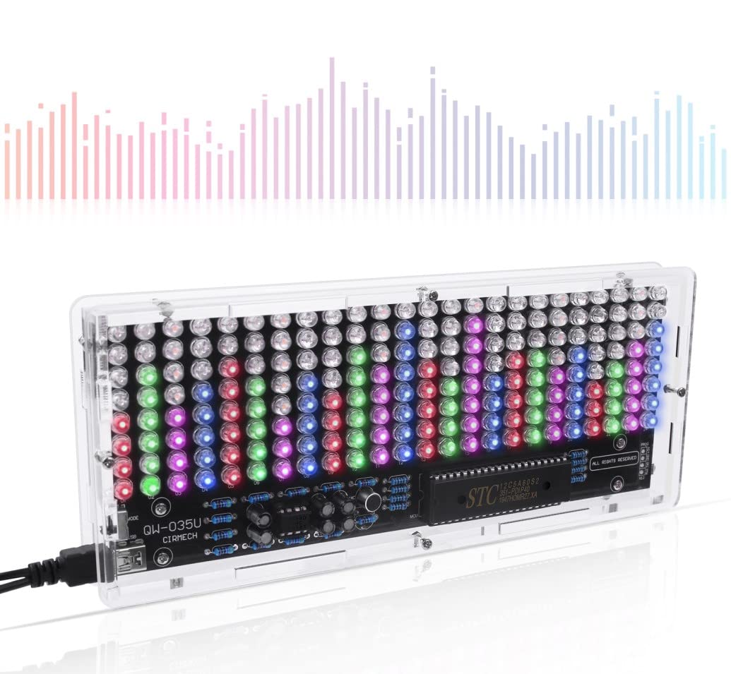 Buy MiOYOOW DIY Spectrum Display Soldering Kit 4Color LED Music Flash