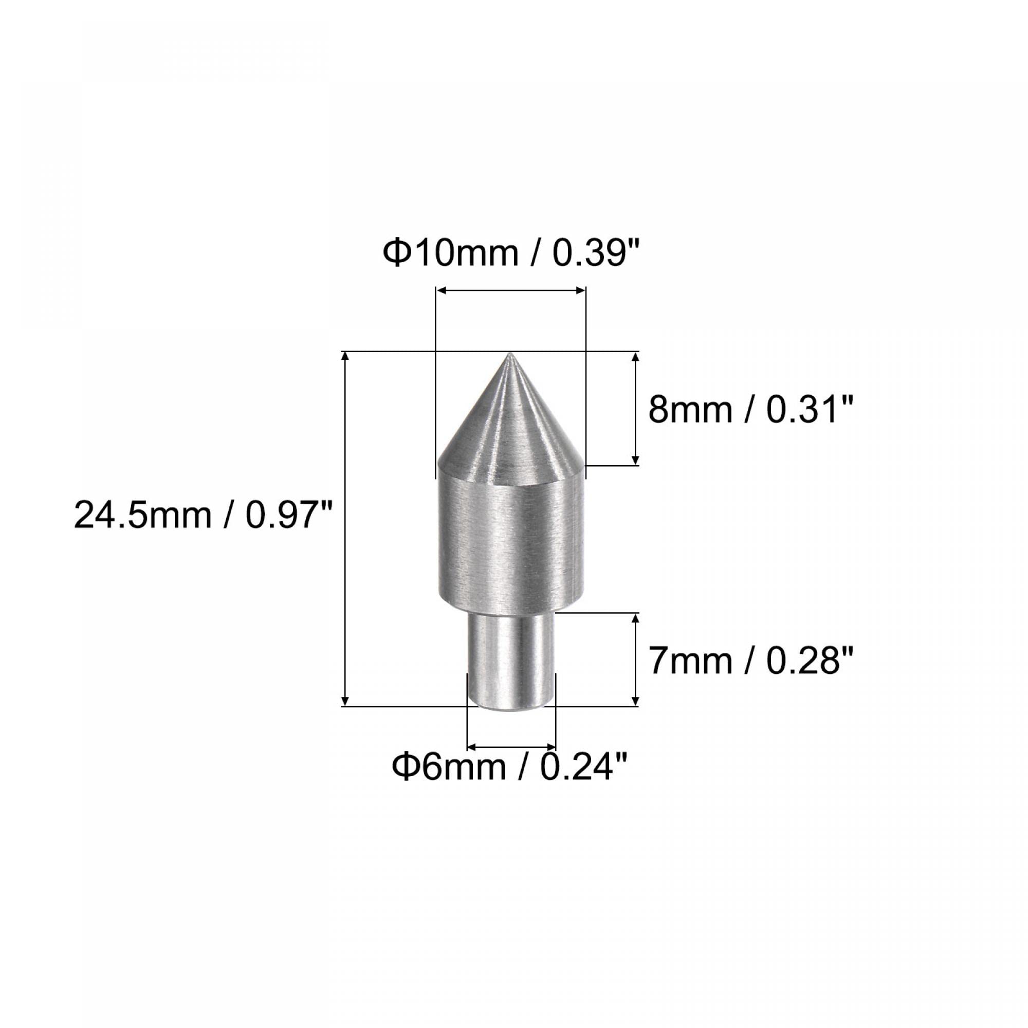 Tige Acier 8mm Avec Goupille 6mm Pour Perçage De Perles - Neuf, Marque Uxcell