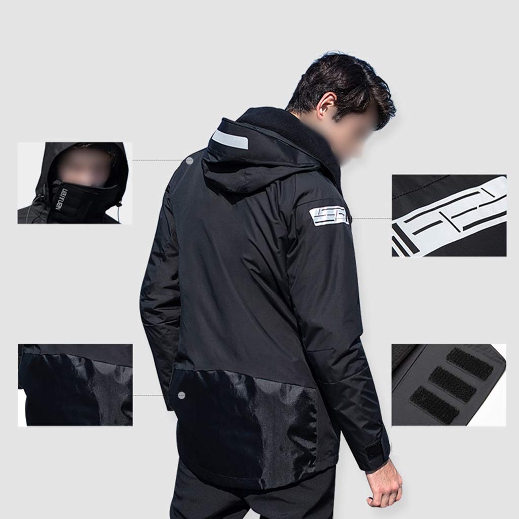 Softshell Uomo Giacca Invernale CMP Fix Hood - Impermeabile E Antivento Per Sci E Sport Giacca Con Cappuccio Invernale