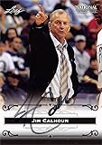 Autograph Warehouse 794537 Jim Calhoun Autographed Basketball Card - University of Connecticut Huskies Coach 2010 Leaf National No.JC3