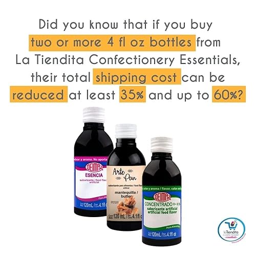 Miniatura 8 de Deiman Aromatizante artificial para alimentos naranja E (4 onzas líquidas)