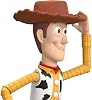 Mattel Disney and Pixar Toy Story Woody Action Figure Playscale 9.2 Inch Cowboy Sheriff, 14 Posable Joints, Movie Accurate Design, Removable Hat, JKV14