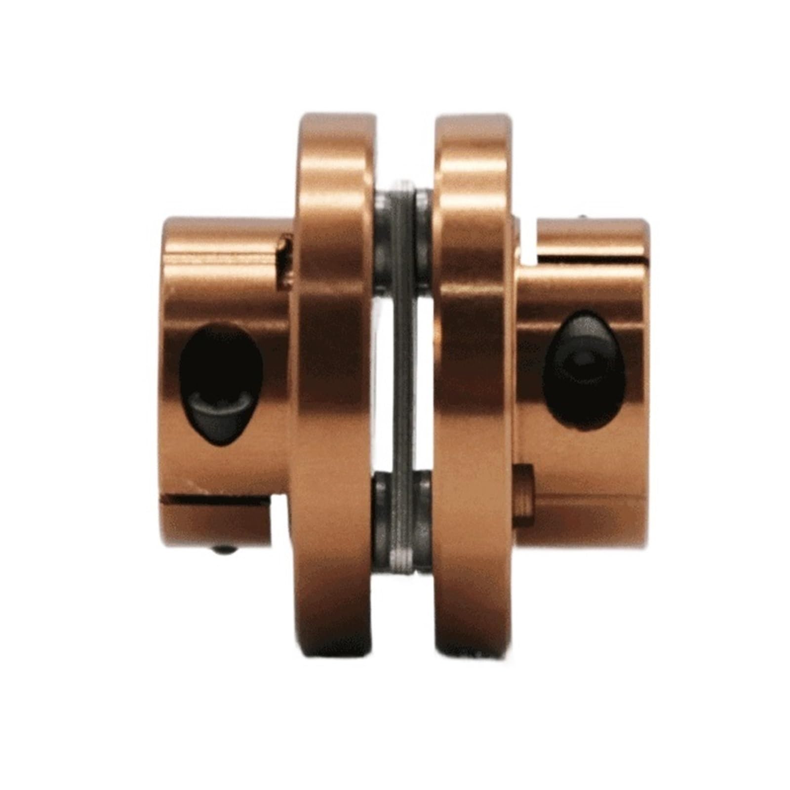 Flexible Conector 1 pieza de acoplamiento de brida flexible CNC for eje de motor, diafragma de aluminio D56L45, acoplador de junta universal for impresora 3D Sujeción Extensión(10X19mm)