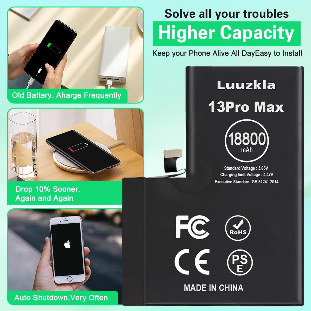 iPhone13ProMaX 美品,バッテリ−100％ OEM Original Apple Replacement Battery for iPhone 13 PRO MAX 0