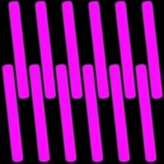 Glow Foam Wand, 36 Pcs Pink Giant LED Light Up Sticks 3 Modes Flashing Glowing Baton Wands Party Supplies for Wedding, Raves,Concert,Birthday,Christmas, Halloween,Sporting Events
