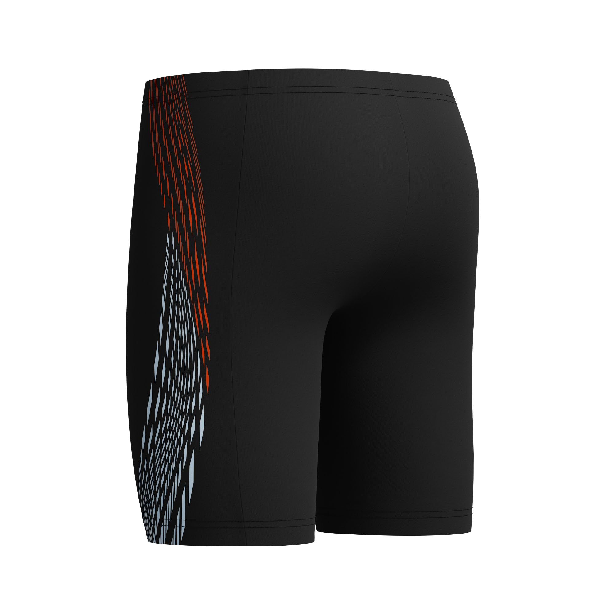 Speedo Chłopcy Plastisol Placement Jammer Kąpielówki Pływacy Czerwony Imbir