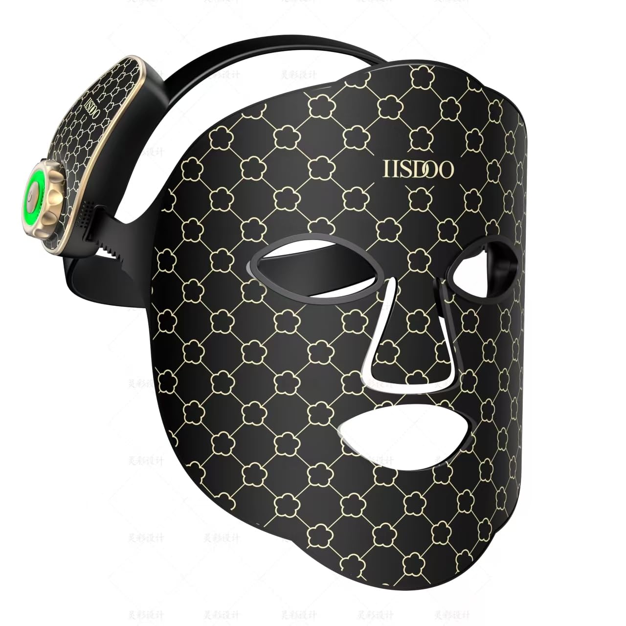 6-Star 6-Core LED Red Light Therapy Face Mask, Wireless Voice Control, 5 Custom Modes, Professional Anti-Aging Skin Rejuvenation for Wrinkles, Fine Lines & Brightening, Cordless & Rechargeable