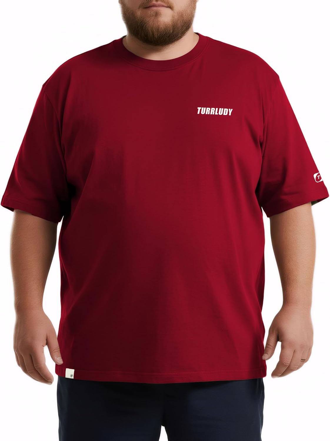 Mens Big and Tall T Shirts 2XL-6XL, Casual Stylish Tee for Men Stretchy Comfy Crew Neck Short Sleeve Shirt Plus Sizes