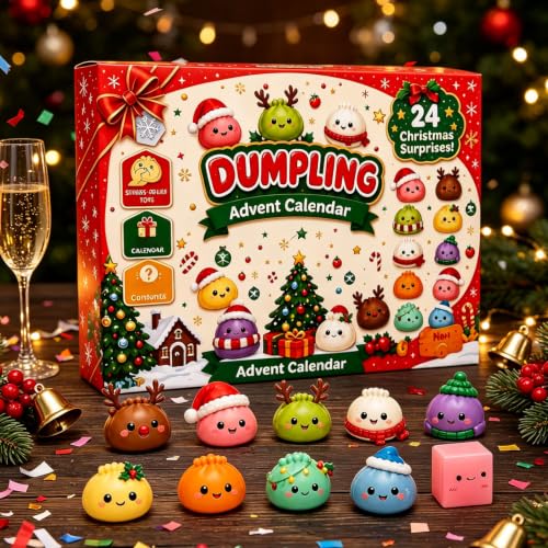 Generic Christmas Squishies Advent Calendar 2026, 24 Days Countdown Adult - image 2