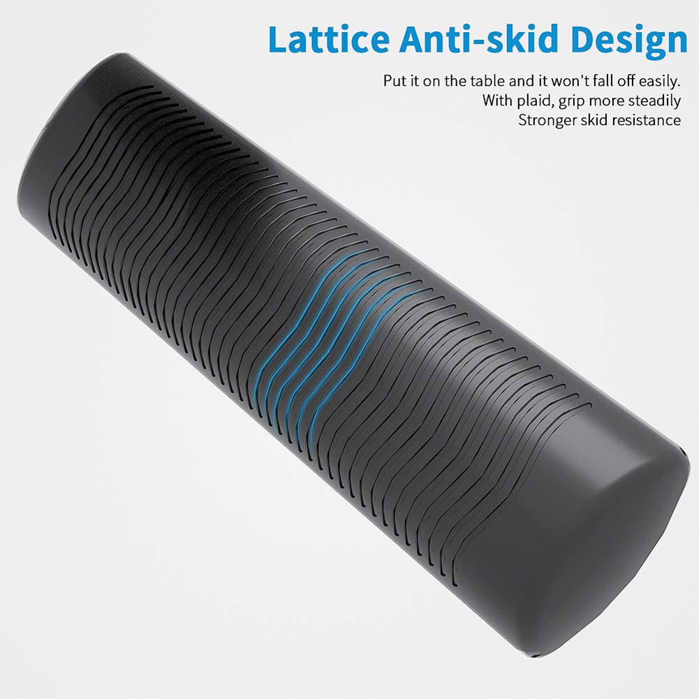 Funda Protectora de Silicona Brillante para TV Stick 4K / TV (3.ª generación) / TV Cube de 5,9 Pulgadas Reemplazo del Control Remoto por Voz para Evitar