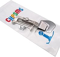 Vista 3 de Kunpeng - #KP-203 - Hemmer de acabado limpio de doble pliegue con soporte oscilante para máquina de coser (tamaño del dobladillo 1-1/2 (1.496 in))