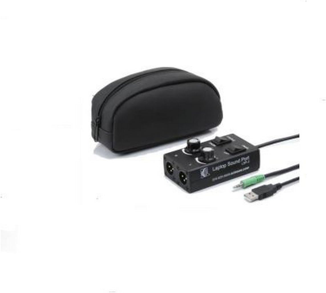 DSAN LSP-2 Laptop Sound Port Compact Adapter with Ground Lift Switch