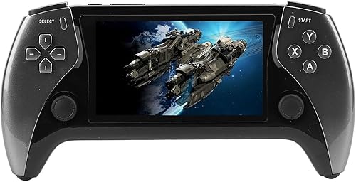 Juego de consola de videojuegos retro de mano con pantalla de 4.3 pulgadas, soporta 11 emuladores, altavoces estéreo duales, reproductor MP3 MP4,
