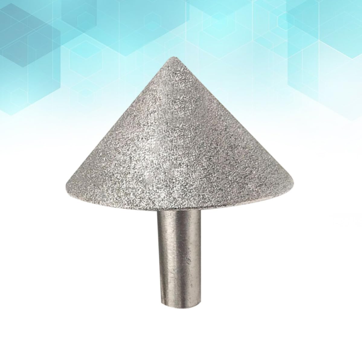Glass Jade Grinding Head Alloy Chamfering Cone for Hole Edges