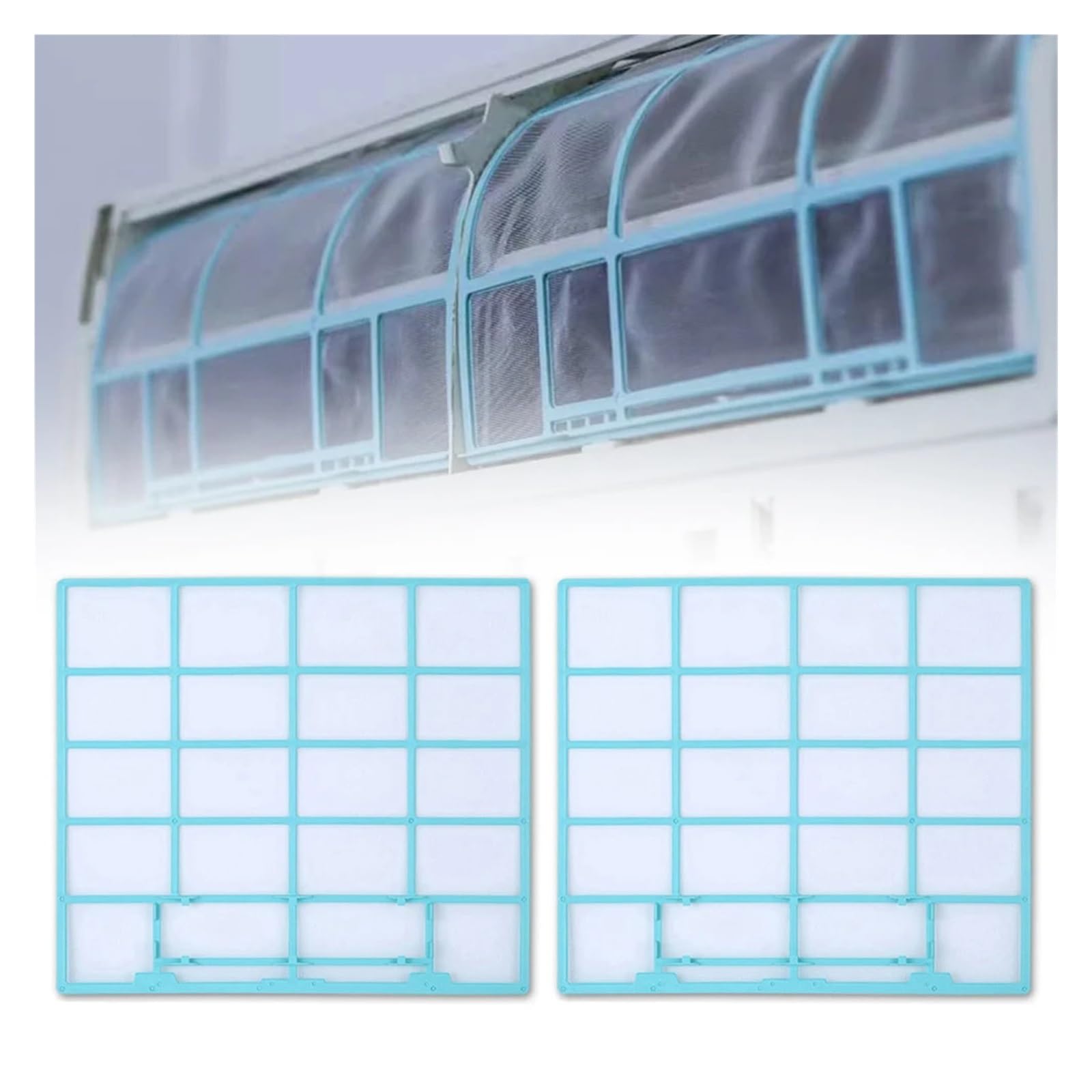 Hizon 37.5X33 Hanging Filter Air Conditioner Filter Home Appliance Maintenance Size Cover Design(37.5X33)