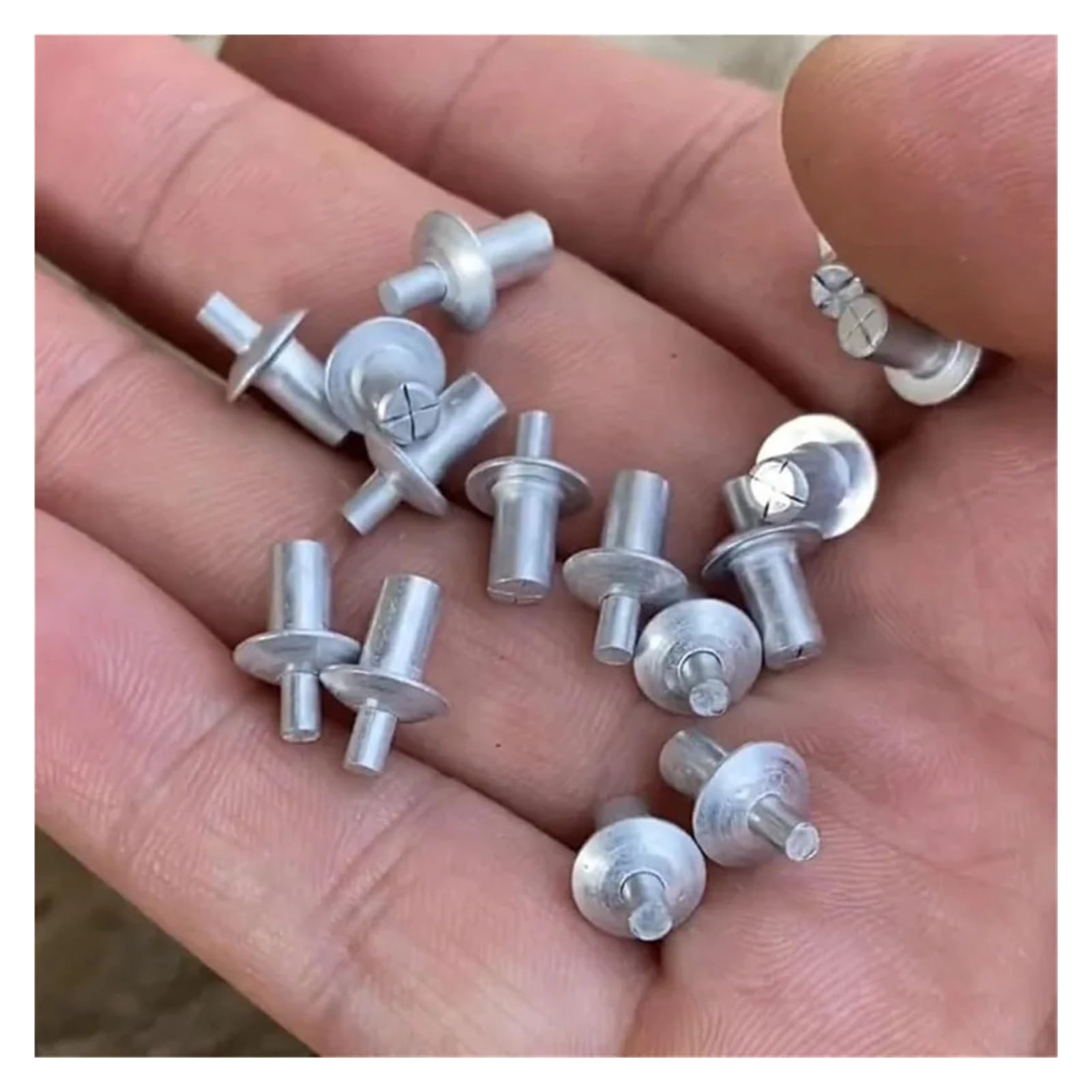remaches ciegos, Remaches de expansión con accionamiento martillo, herramientas Hardware sujeción tipo golpe acero inoxidable, aleación aluminio, 7mm, 9mm, 11mm(11mm,200pcs M5)