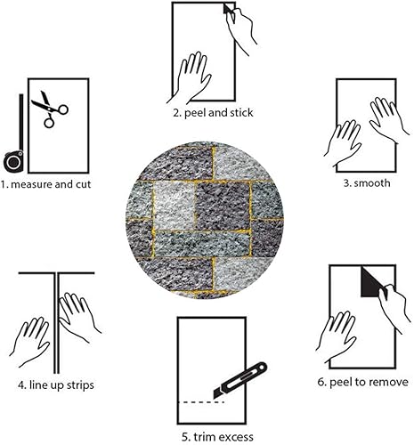 Miniatura 7 de Papel pintado 3D para pared, hojas tropicales, despegar y pegar, empalme gris, dorado, azul, hoja extraíble, papel auto-adhesivo para pared