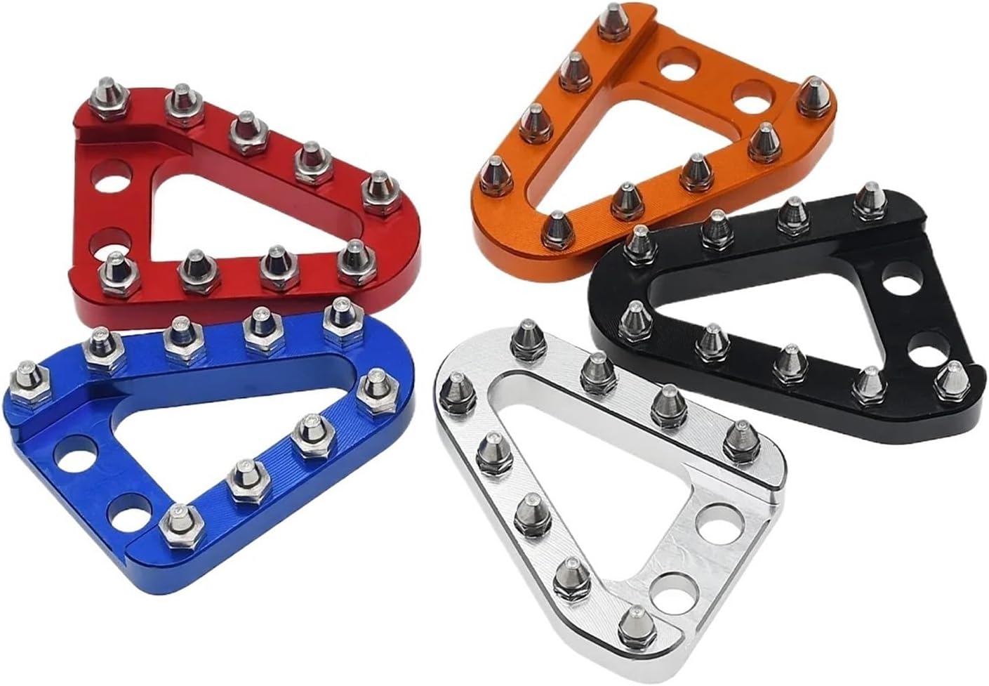 Brake Pedal Lever Step Plate Tip Fit for K-tm SX SXF XC XCF XCW EXC EXCF GasGas Fit for Husqvarna FC TC FE TE 2012-2016(Blue)