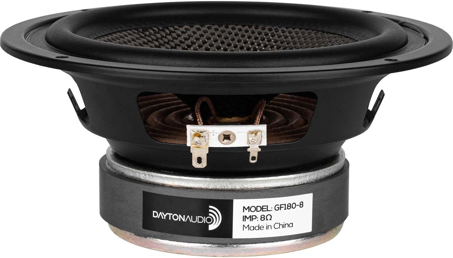 Dayton Audio GF180-8 6-1/2" Glass Fiber Cone Woofer 8 Ohm
