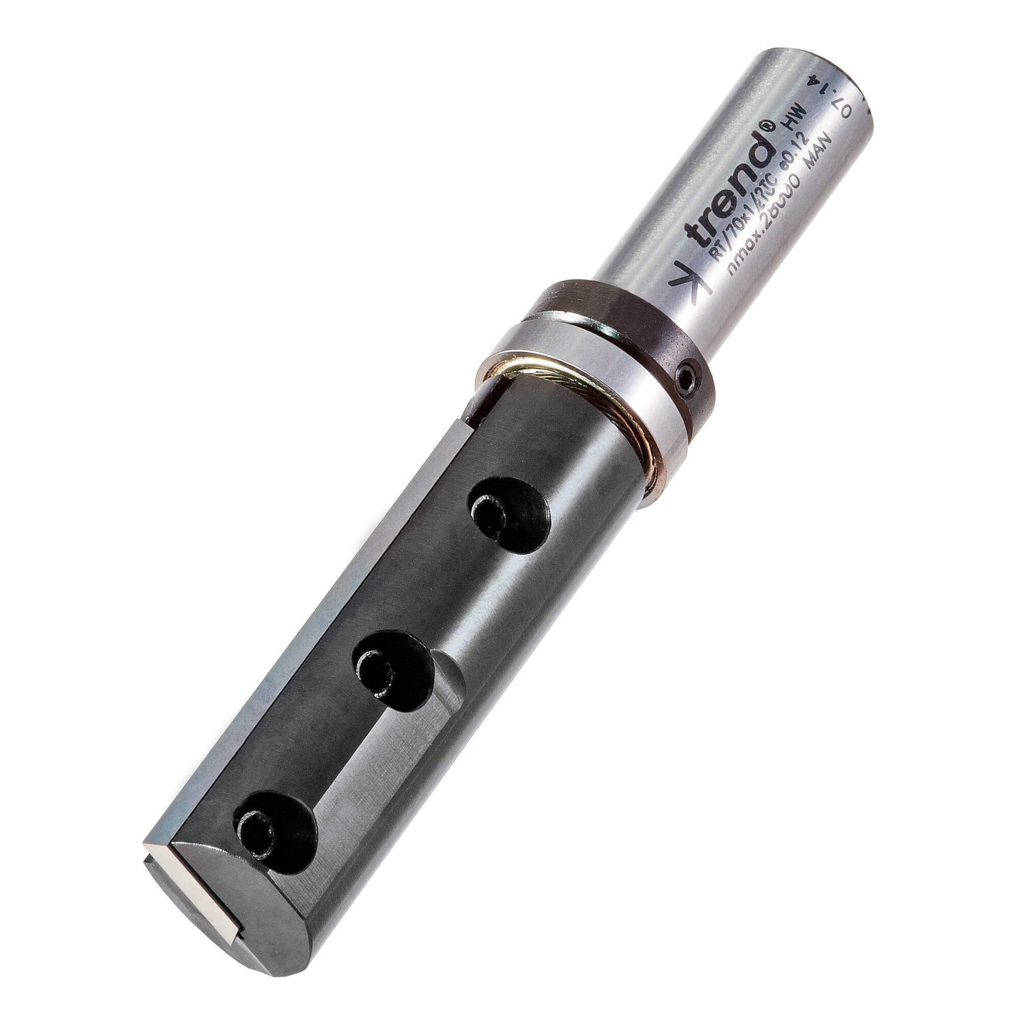 Trend Silver Professional Rota-Tip Profiler, 19.1Mm Diameter, 1/2 Inch Shank, 49.5Mm Cut Length, Replaceable Tips, Rt/70X1/2Tc