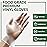 GORILLA SUPPLY Disposable Heavy Duty Vinyl Gloves Latex Free Powder Free, BPA Free Food Safe Grade Disposable Glove, Medium M, 300 Count